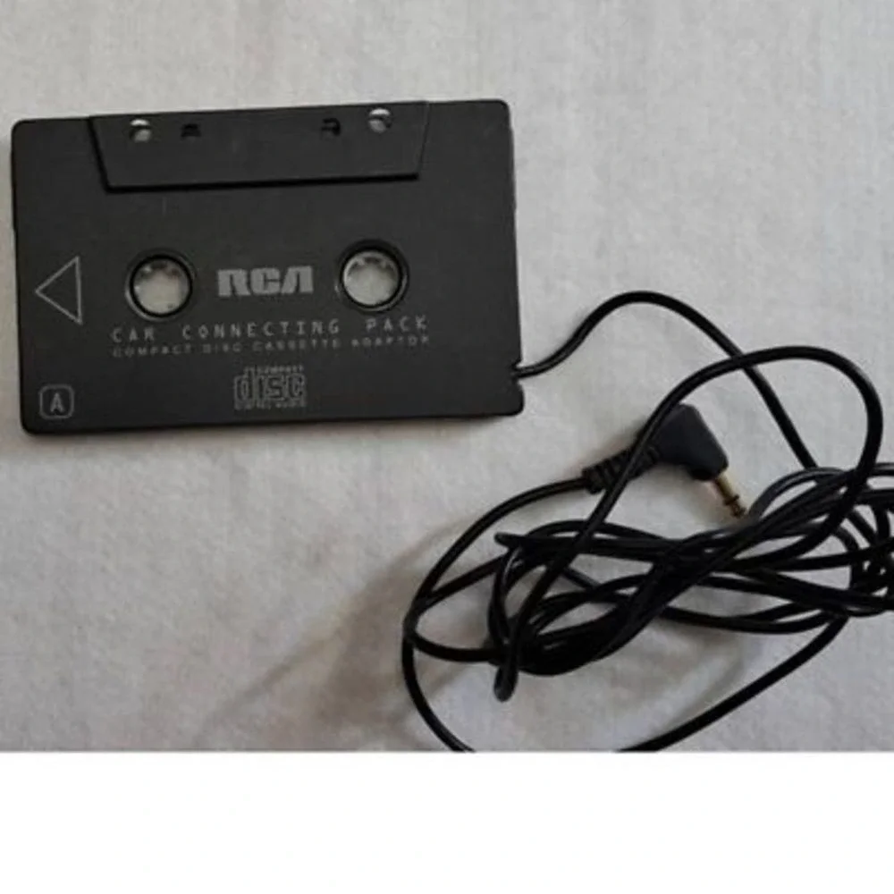 BUNDLE ONLY RCA Car Connecting Pack CD Compact Disc Cassette Tape Adapter